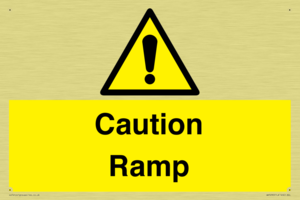 Caution Ramp